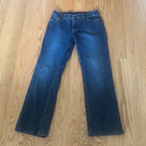 Louie Bootleg blue jeans boot cut size 31 Regular